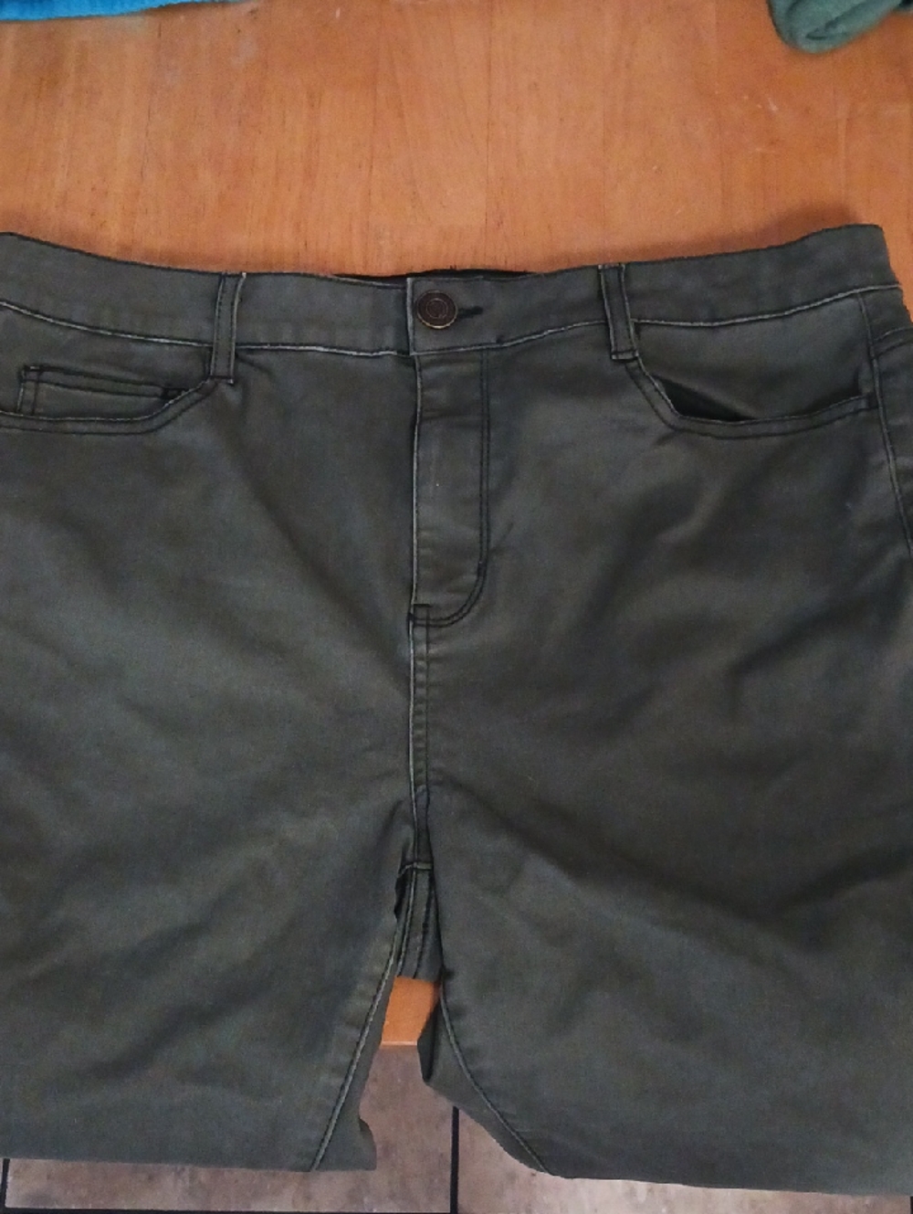 SO Olive Green High-Rise Jeggings